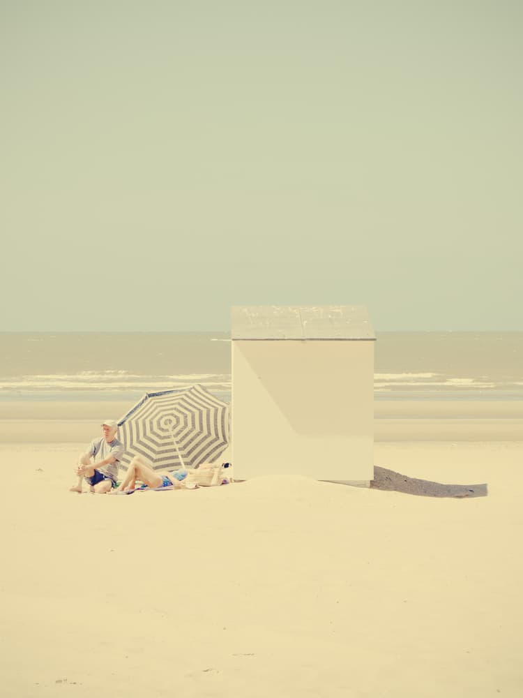 Quiet Beach Vacation by Massimo Della Latta — canvas wall art