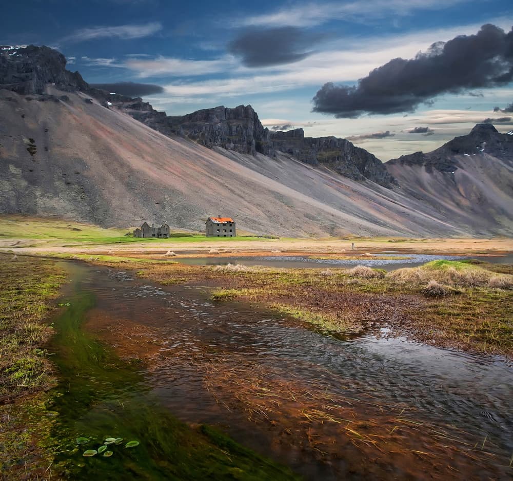 Remote Mountain Valley by Þorsteinn H. Ingibergsson — canvas wall art