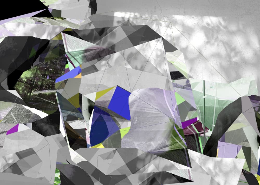 Fractured Urban Landscape by Stefan Fransson — canvas wall art
