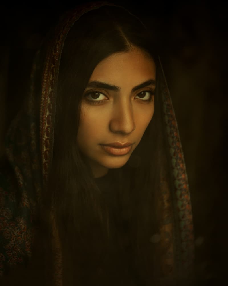 Soulful Gaze by Mehdi Mokhtari — canvas wall art