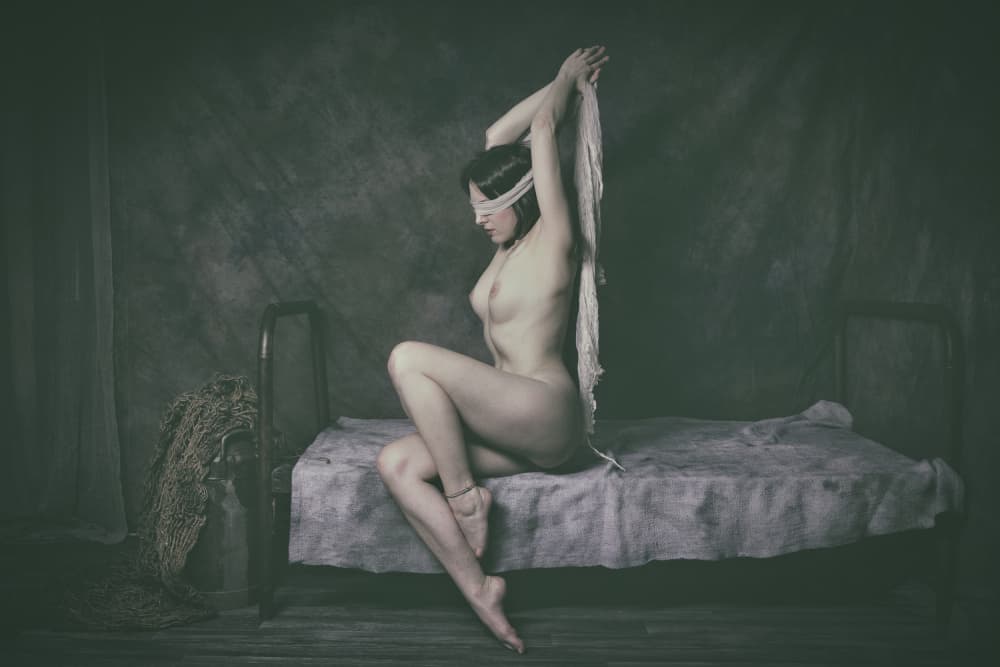 nude art by Ruth Franke — canvas wall art