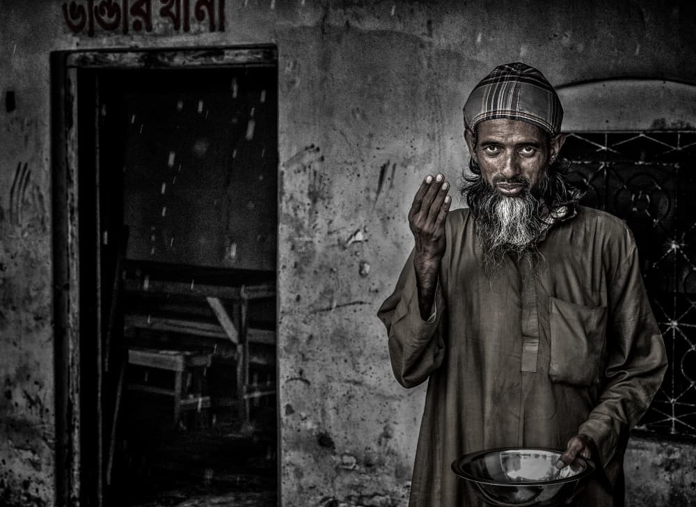 Humble Man's Plea by Joxe Inazio Kuesta Garmendia — canvas wall art