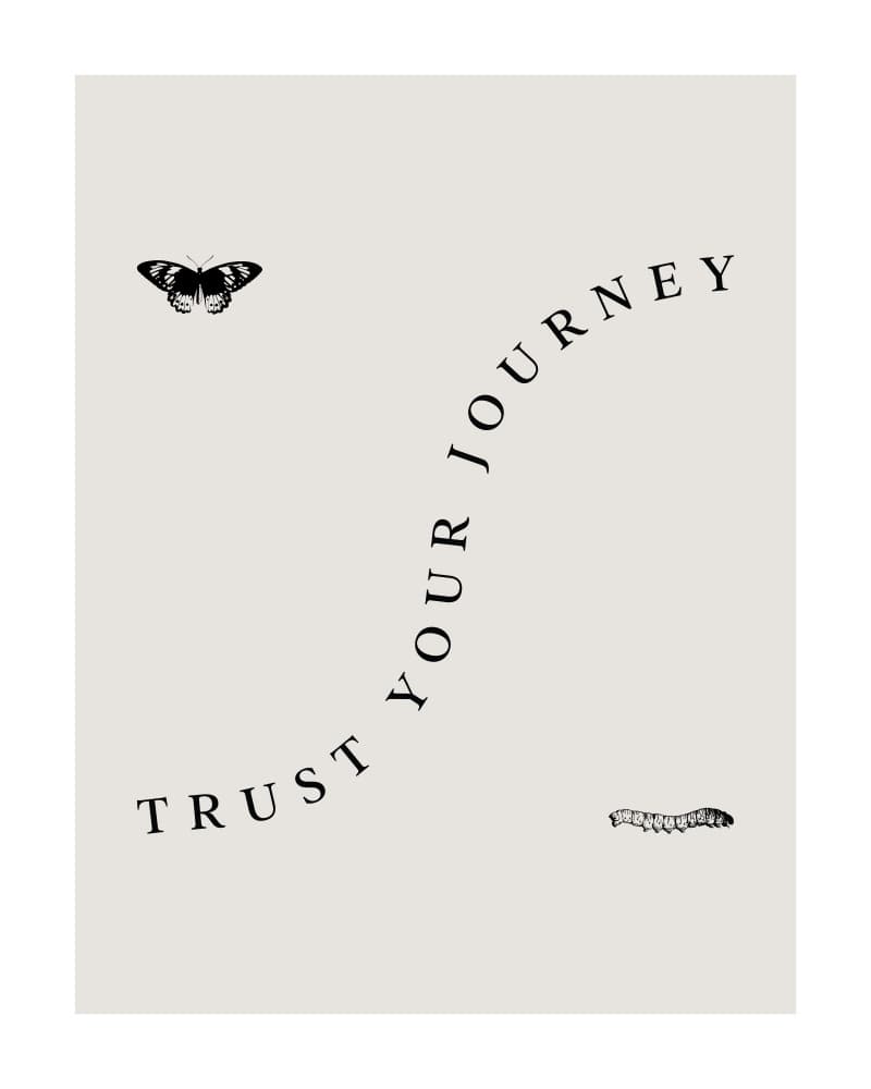 Trust Your Journey by KsanaKalpa — canvas wall art