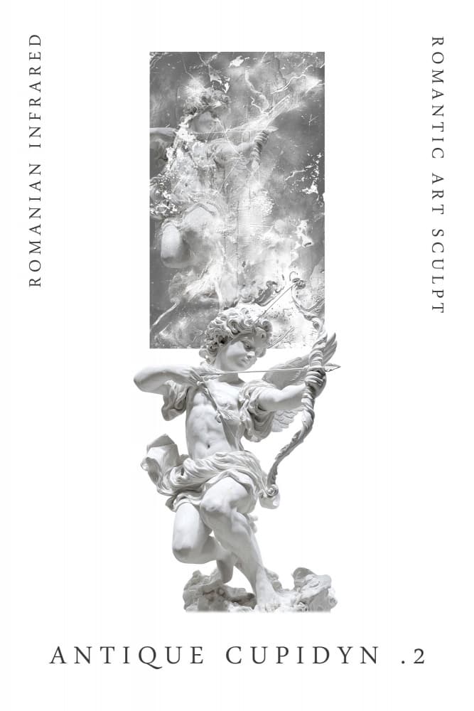 Dreamy Classical Cupid by Rafal Kulik — canvas wall art