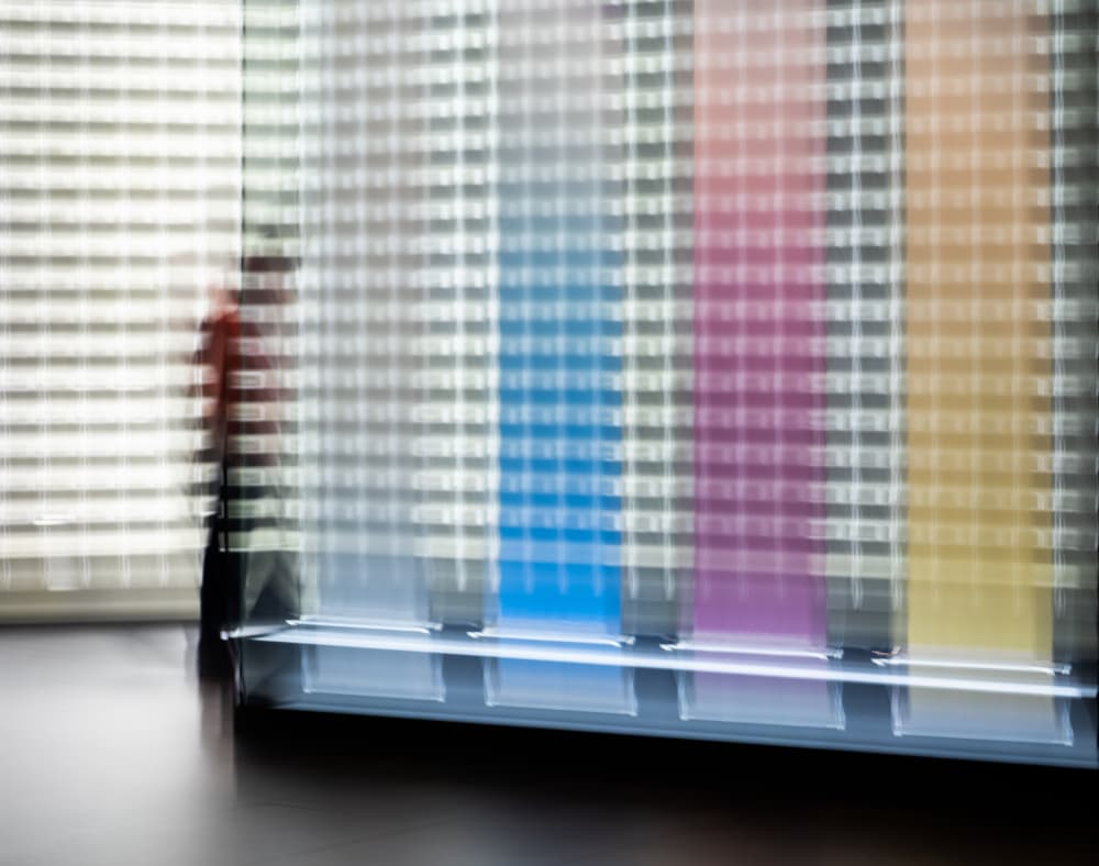 Blurred CMYK Inks by HAN dong hee — canvas wall art