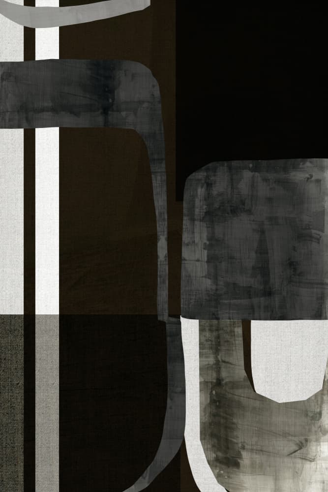 Elegant Abstract Forms by cartissi — canvas wall art