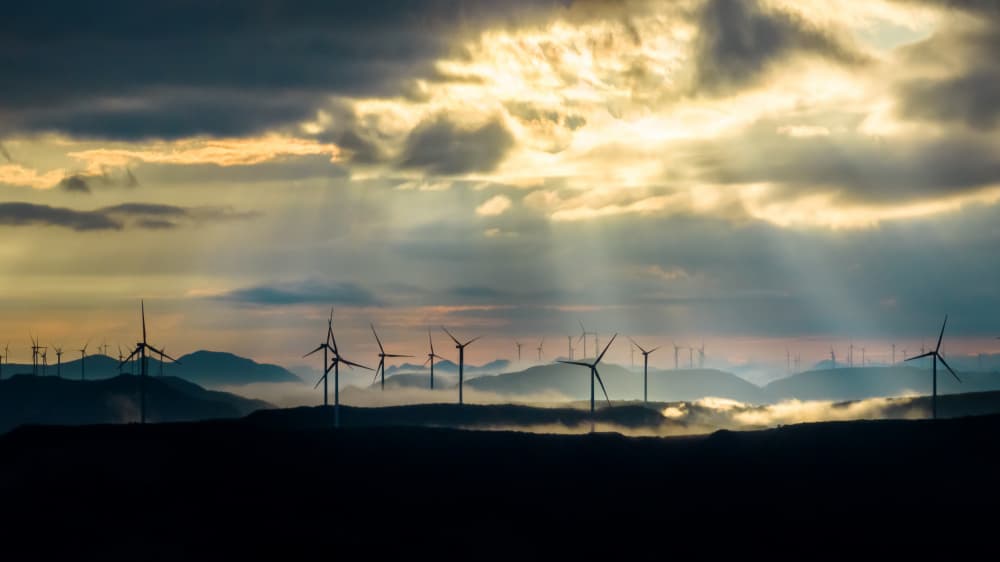 Morning Windmill by Simoon — canvas wall art