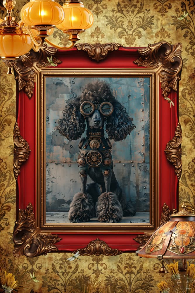 Cosmo the Dog #1 by Sue Skellern — canvas wall art