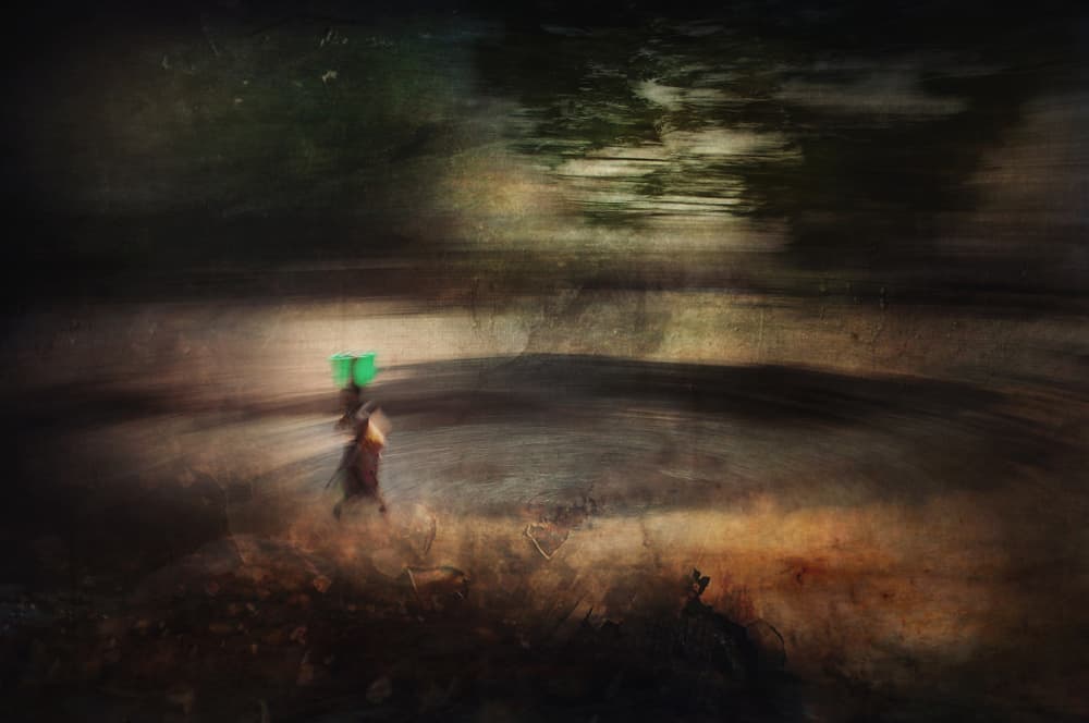 Mysterious Green Journey by Antonio Grambone — canvas wall art