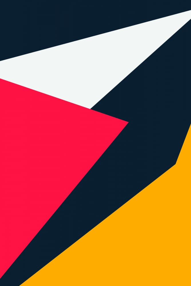 Bold Geometric Shapes by jay stanley — canvas wall art