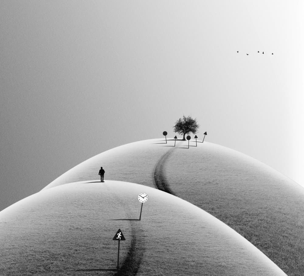 Journey Through Time by Hadi Malijani (Malenjani) — canvas wall art