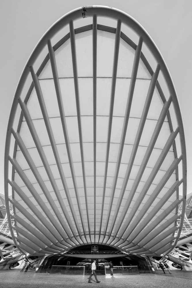 Grand Modern Arch by Filipe P Neto — canvas wall art