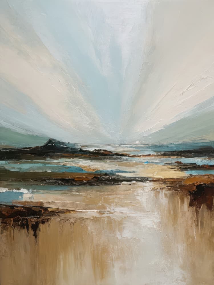 Coastal Light Reflection by Alpenglow Workshop — canvas wall art