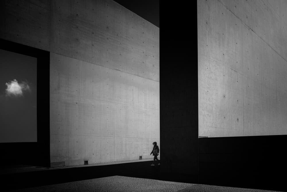 Architectural Solitude by João Castro — canvas wall art