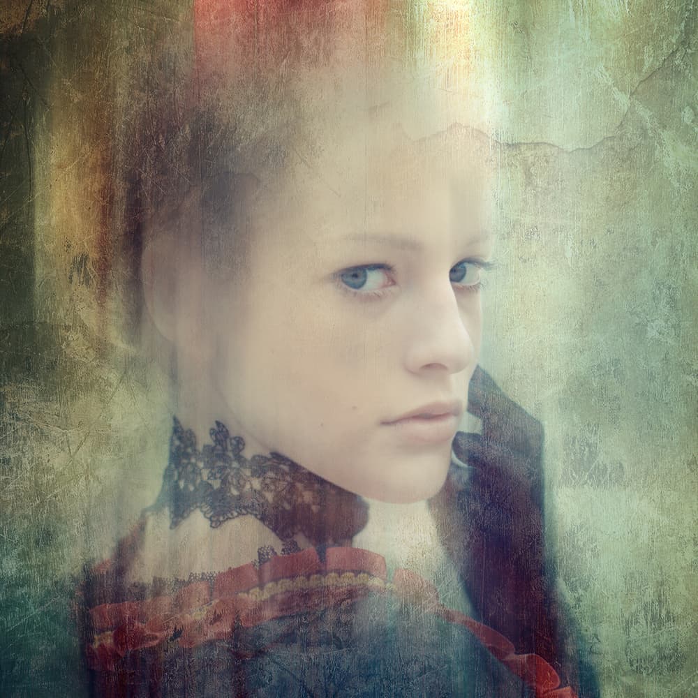 Ethereal Woman Portrait by Ildiko Neer — canvas wall art