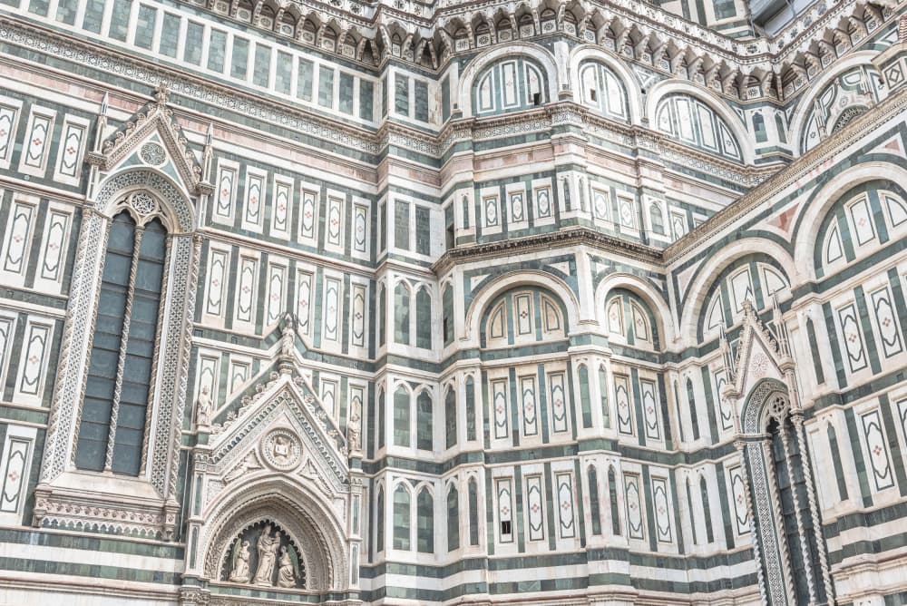 Florence Cathedral Detail by Photolovers — canvas wall art
