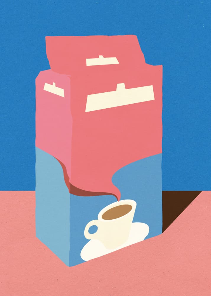 Crema E Gusto Dolce by Rosi Feist — canvas wall art