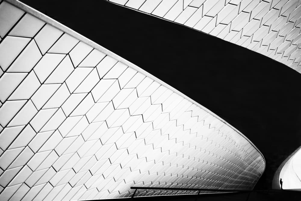 Sydney Opera House Geometry by Florentinus Joseph — canvas wall art