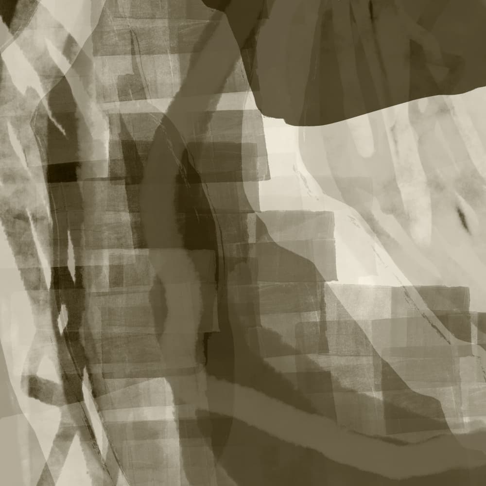 Warm Abstract Layers by Dina Dankers — canvas wall art