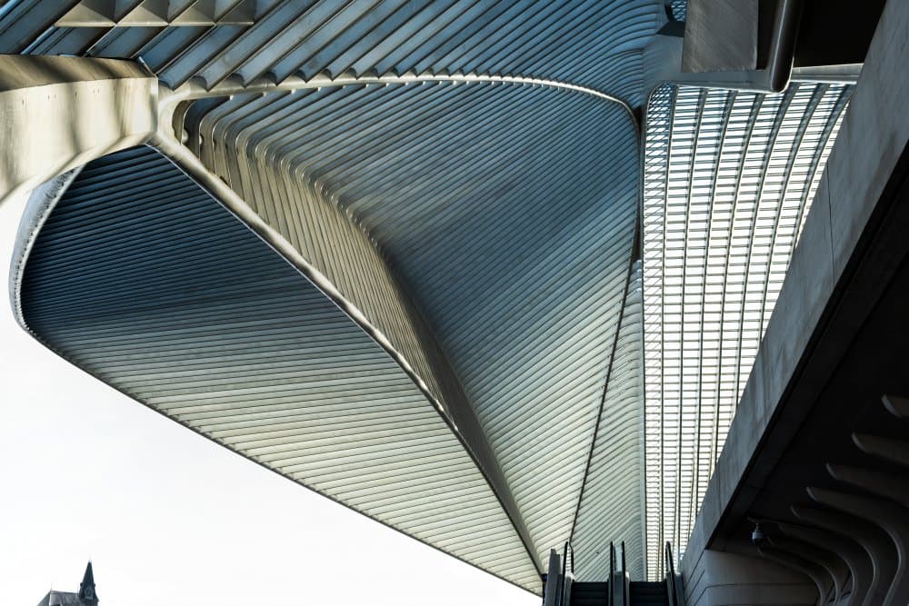 Modern Architectural Curves by Lus Joosten — canvas wall art