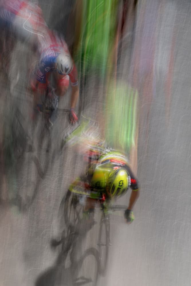 Dynamic Cycling Race by Milan Malovrh — canvas wall art