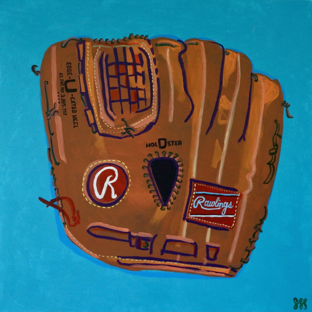 Rawlings Glove by Steve Spencer — canvas wall art