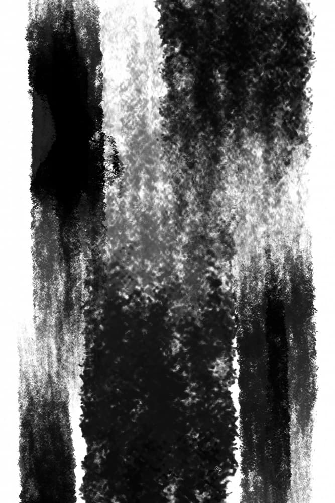 Abstract Brushstroke Texture by Martina — canvas wall art