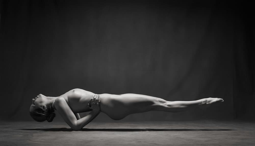 Nude Graceful Balance by Catchlight Studio — canvas wall art