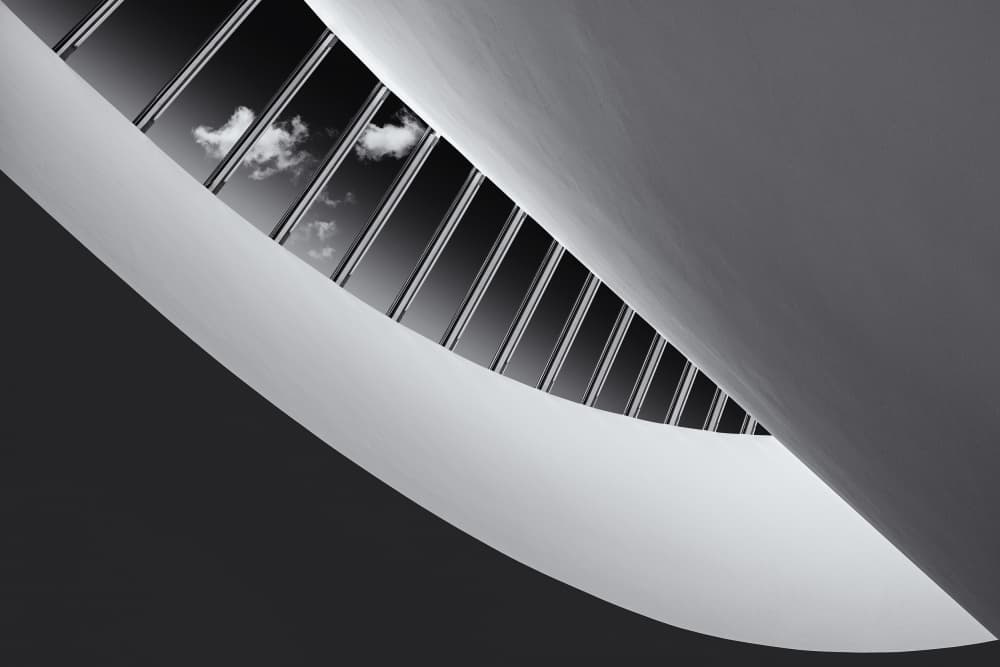 Abstract Architecture Sky by Rolf Endermann — canvas wall art