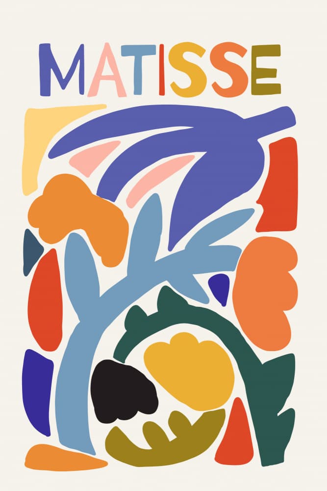 Matisseposterno01 by Treechild — canvas wall art