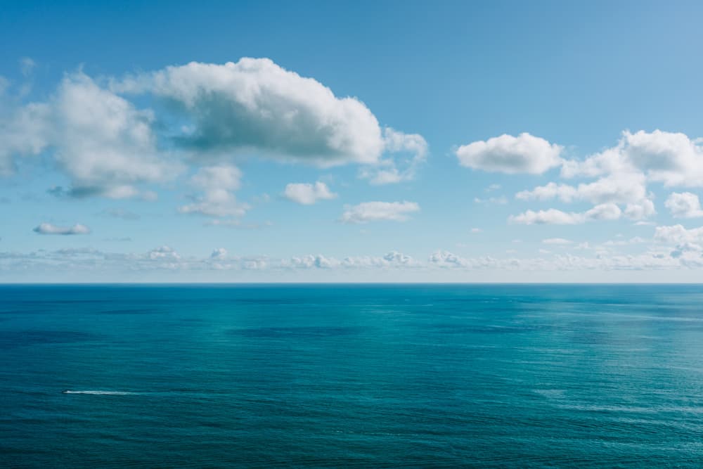 Vast Blue Ocean by Bethany Young — canvas wall art