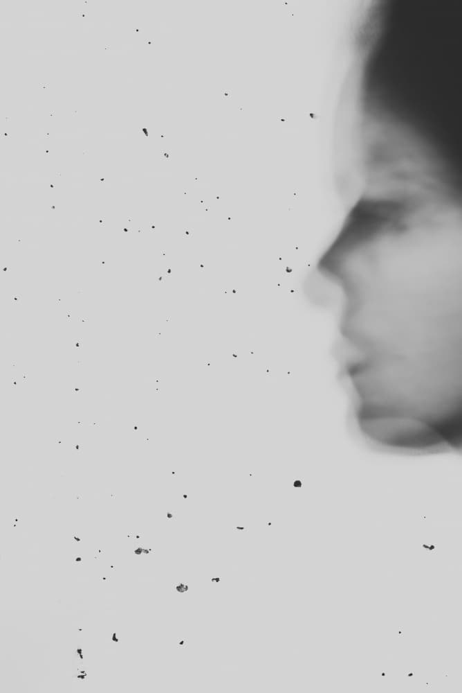 Dreamy Woman Profile by Imaginative — canvas wall art