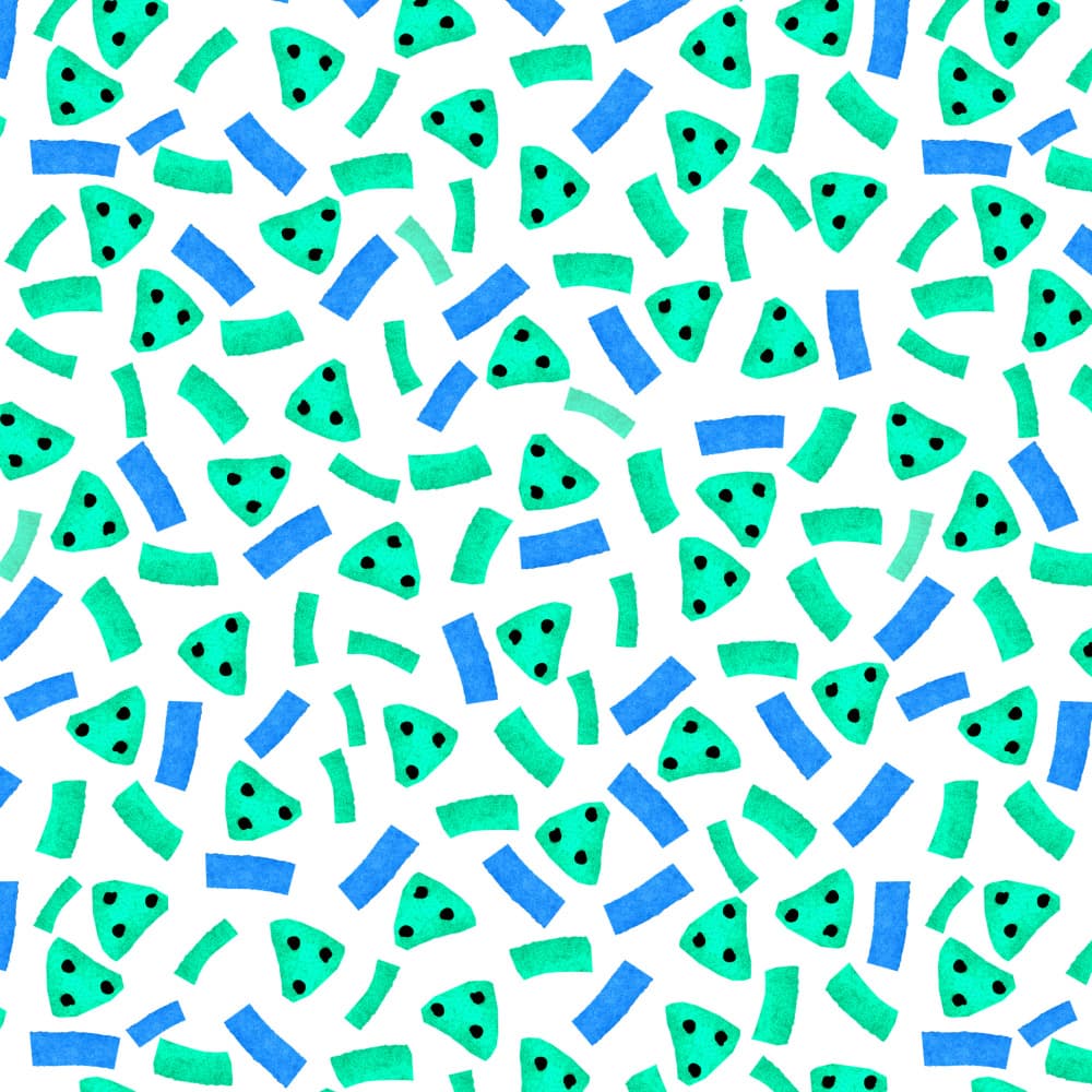 Playful Abstract Shapes by Michele Channell — canvas wall art