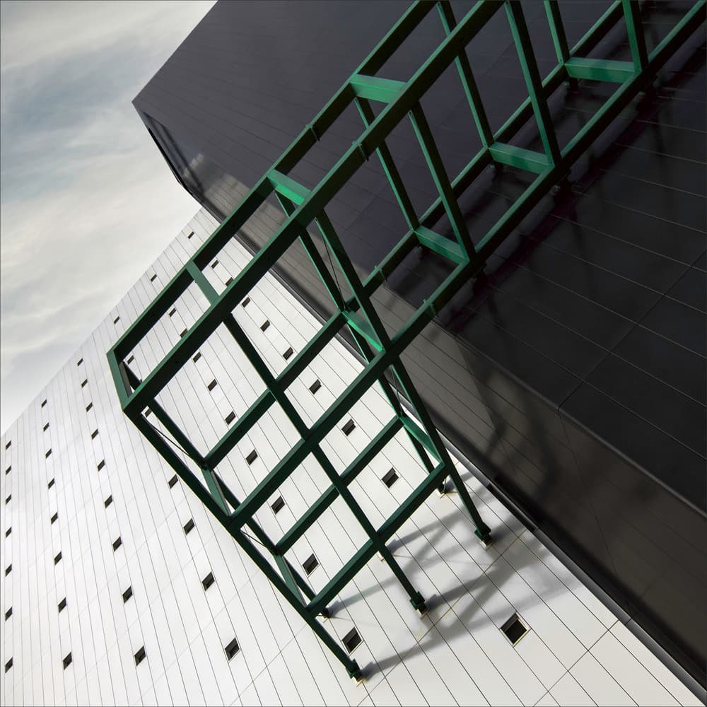 Angular Urban Architecture by Gilbert Claes — canvas wall art