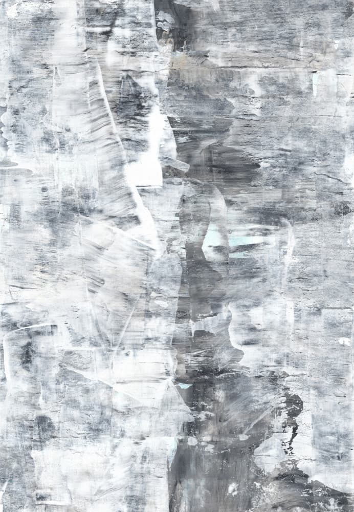 Distressed Monochrome Texture by Annick — canvas wall art