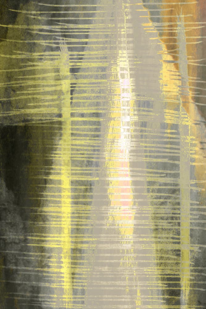 Glowing Urban Abstract by Christina Sillen — canvas wall art