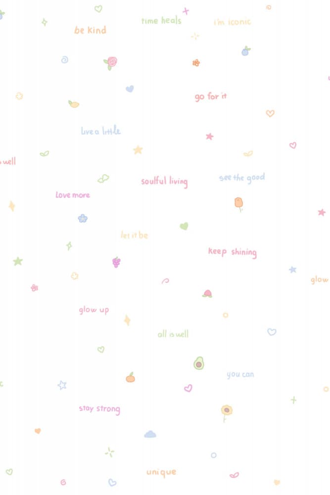 Pastel Positive Quotes by Xuan Thai — canvas wall art