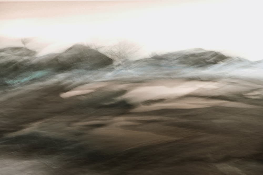 Ethereal Mountain Landscape by Christina Sillen — canvas wall art
