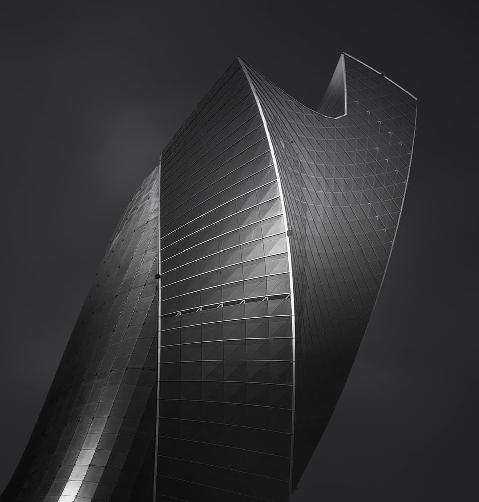 Modern Architectural Twist by Ahmed Thabet — canvas wall art