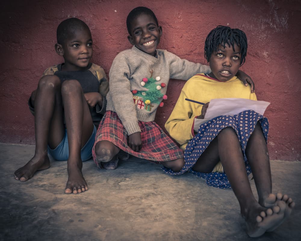 Joyful Young Friends by Eyal Alcalay — canvas wall art