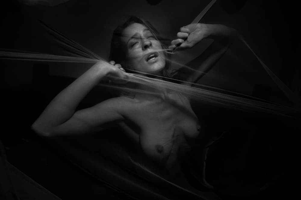 Anxiety by Joan Gil Raga — canvas wall art