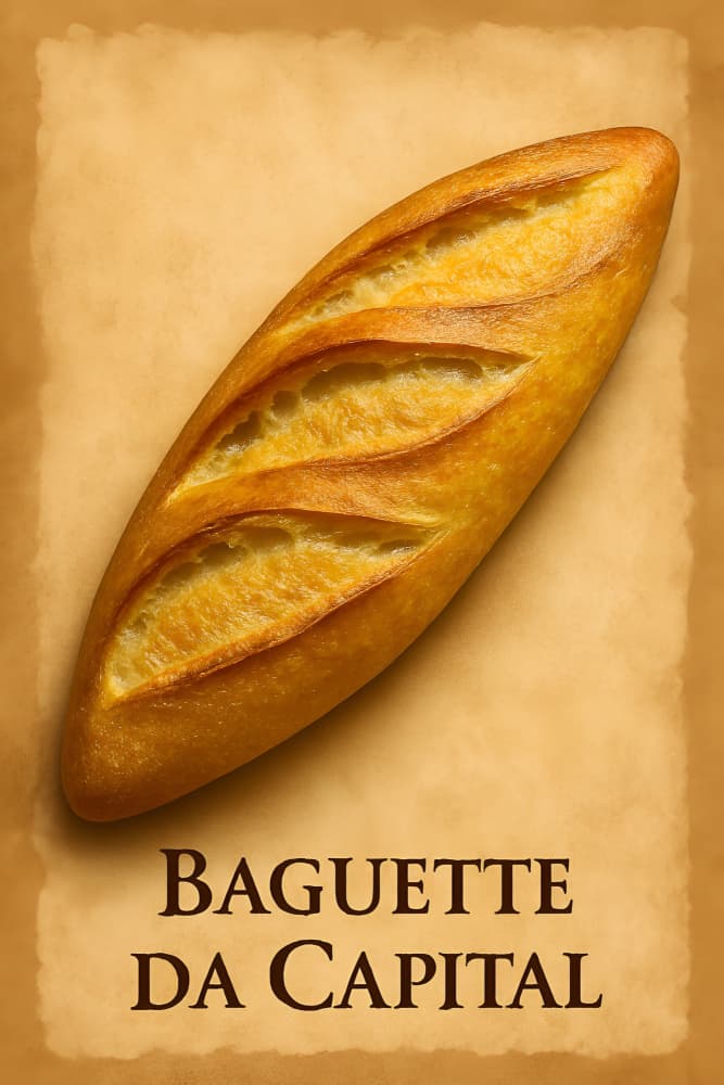 Fresh Baked Baguette by HUGO — canvas wall art