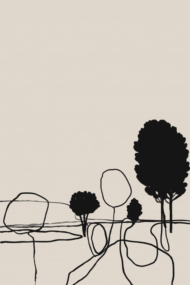 Silenthillsideno05 by Treechild — canvas wall art