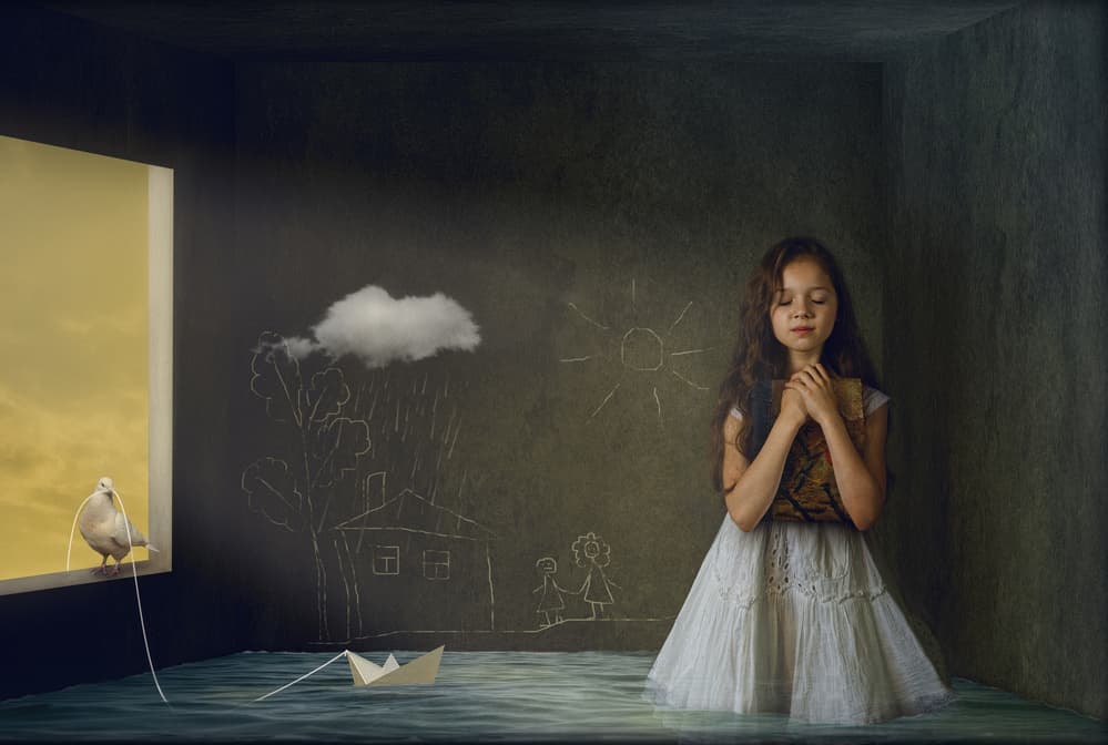 Childhood Dream Room by Svetlana Melik-Nubarova — canvas wall art
