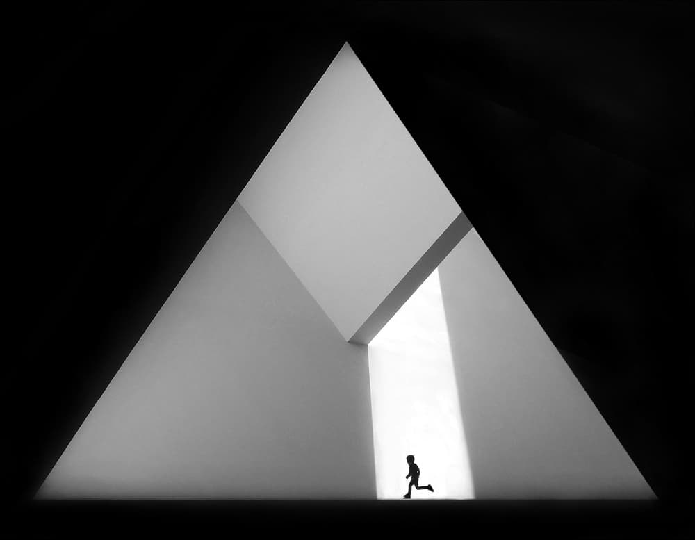Running Into Light by Huib Limberg — canvas wall art