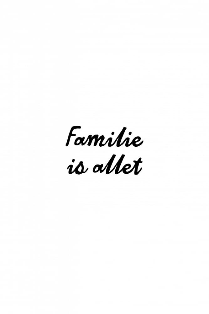 Family Is Everything by Treechild — canvas wall art