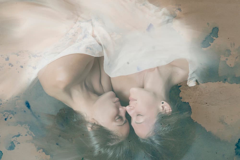 Dreamlike Serene Connection by Olga Mest — canvas wall art
