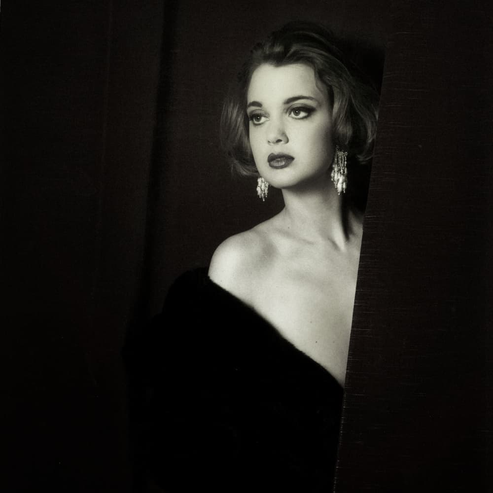 Vintage Glamour Portrait by Harry Verschelden — canvas wall art