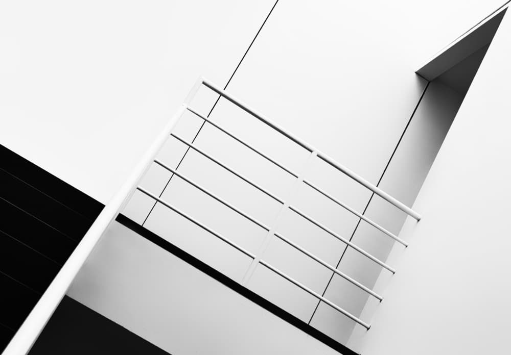 Modern Geometric Architecture by Jeroen van de Wiel — canvas wall art