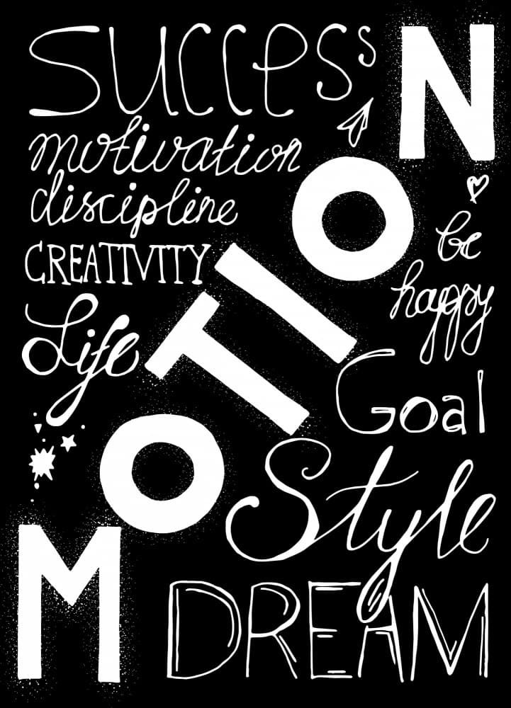 Positive Hand Drawn Quote By Barsrsind by Marika Barsrsind β canvas wall art